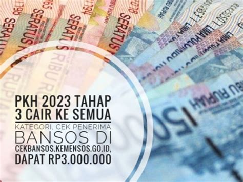 Pkh Tahap Cair Ke Semua Kategori Cek Penerima Bansos Di