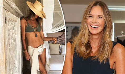 Elle Macpherson 53 Sends Fans Wild As She Flaunts Age Defying Body