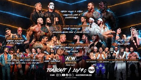 Aew Rampage Grand Slam Results September 22 2023 Pwmania