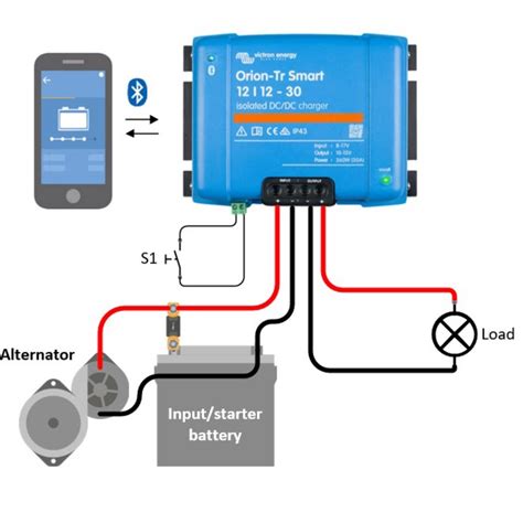 Victron Orion Tr Smart Dc Dc Lader V A Galvanisk Isolert