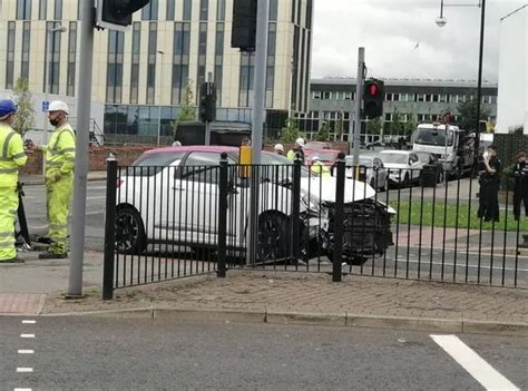 Pictures Show Aftermath Of Stockton Smash Which Saw Two People Taken To