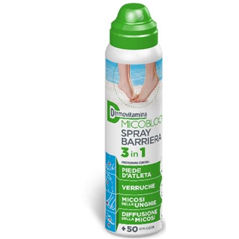 Dermovitamina Micoblock Spray Barriera 3 In 1 Piede D Atleta 100 Ml