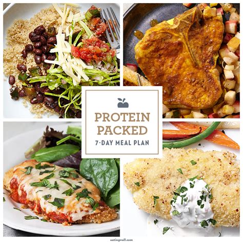 7 Day Meal Plan Protein Packed Dinners Eatingwell