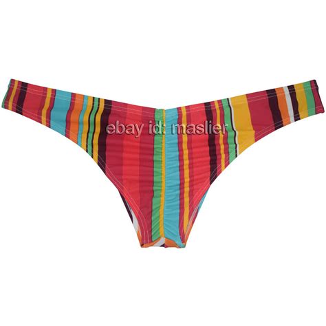 Men S Pucker Posing Sposrts Bikini Pouch Underwear Half Cover Cheeky Briefs Ebay