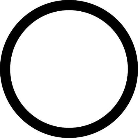 Circle Outline Icon