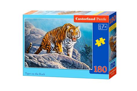 Tigre En Una Roca 180 Piezas Puzzleshop