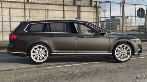 Volkswagen Passat Variant Unmarked Police Add On Para Gta 5