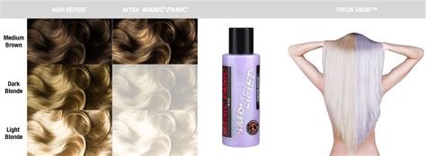 Manic Panic Amplified Semi Permanent Hair Color Virgin Snow Toner