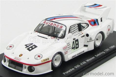 SPARK MODEL S4184 Echelle 1 43 PORSCHE 935 3 0L TURBO TEAM JOEST