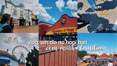 Vlog Um Dia Comigo No Hopi Hari Parque De Divers Es Youtube