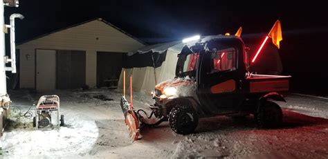 Buyer S Guide A Comprehensive Look At Snow Plows For The Kubota Rtv