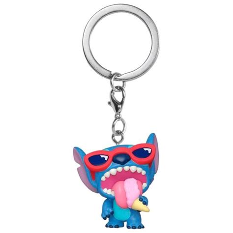 Porte Cles Exclusif Lilo Et Stitch Summer Stitch Cdiscount Jeux