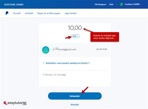 Ajouter De L Argent Sur Son Compte Paypal Par Carte Bancaire Easytutoriel