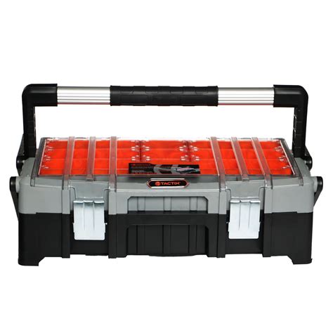 Caja De Herramientas Tactix Con Organizador Pl Stico Cm