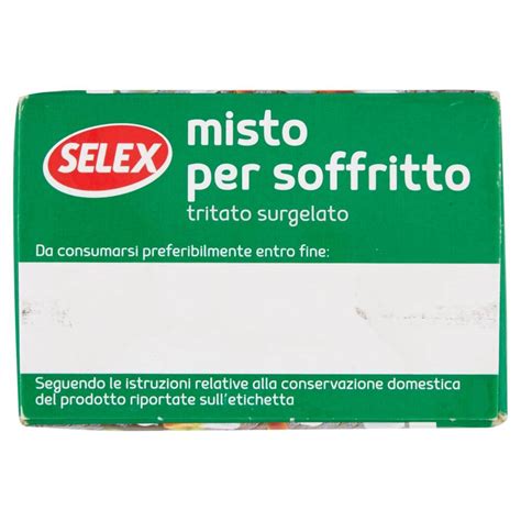 Selex Misto Per Soffritto Tritato Surgelato G Nonpesa It Spesa