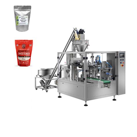 Automatic Premade Bag Doypack Doypack Packaging Machine For Monk Fruit