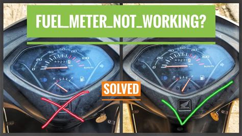 Scooty Fuel Meter Not Working Solved Activa Fuel Meter Repair