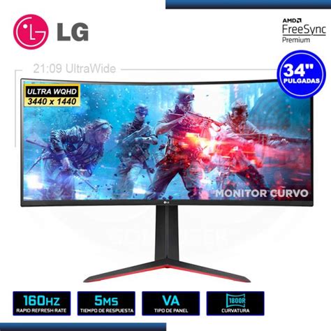 Monitor Led Lg Gp A B Curvo Ultragear X Hdmi Dp Ms