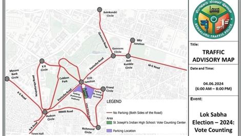 Traffic Advisory Nine Key Roads To Avoid In Bengaluru On Lok Sabha