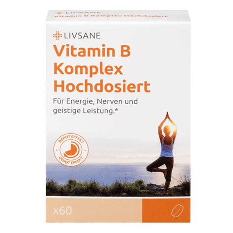 Vitamin B Komplex Hochdosiert LIVSANE