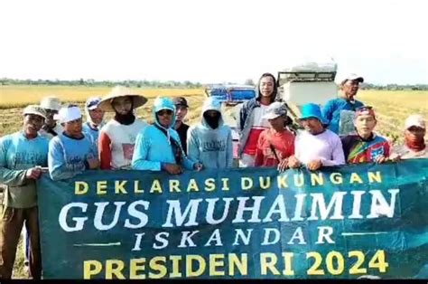 Petani Dan Nelayan Demak Dukung Gus Muhaimin Jadi Presiden Radar Semarang