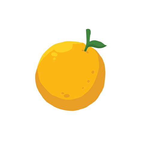 Orange Fruit Cartoon Vector Illustration 25275973 Vector Art At Vecteezy