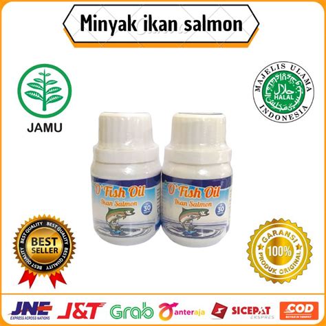 Jual Minyak Ikan Salmon O Fish Oil Kapsul Omega 3 Meningkatkan