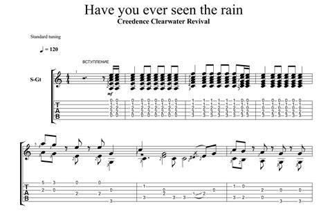 Have You Ever Seen The Rain? for guitar. Guitar sheet music and tabs.