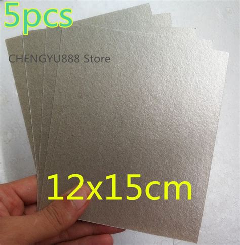 5pcs high quality mica 12x15 mica plate microwave oven plates for ...