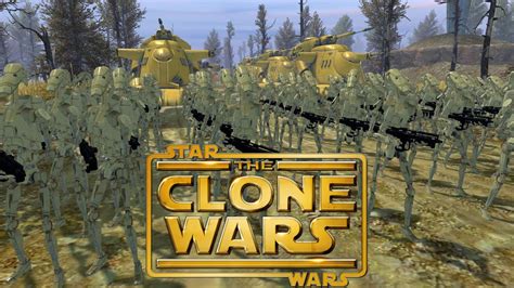 Star Wars The Clone Wars Siege Of Voss Machinima 4k Men Of War