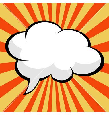 Pop Art Comic Speech Bubble Vector Image On Vectorstock Pop Art Comic