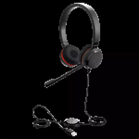 Jabra Evolve Uc Stereo Se Usb A Corded Headset Ideal Headsets