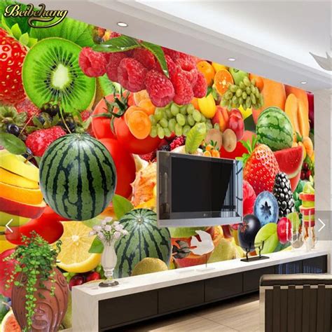 Beibehang Papel De Parede Obst Werkzeug Hintergrund Individuelle Wand