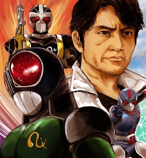 Kamen Rider Black Rx Biorider Roborider And Minami Koutarou Kamen