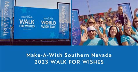 Make A Wish Southern Nevada Walk For Wishes Total Show Technology
