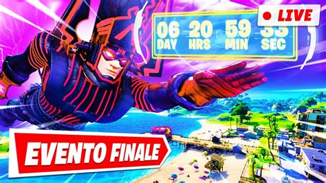 Ecco il CONTO alla ROVESCIA dell EVENTO FINALE di Fortnite Galactus è