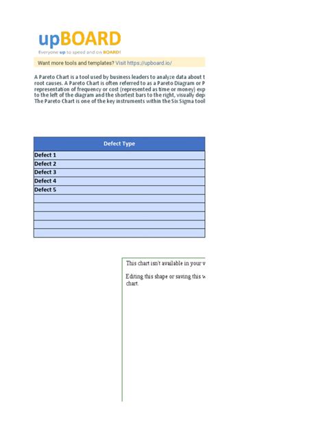 Free Pareto Chart Template Excel Download | PDF