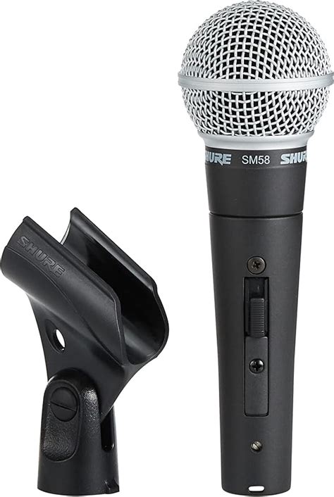 Shure Sm58s Cardioid Dynamic Vocal Microphone With Onoff