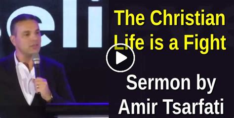 Amir Tsarfati May 26 2020 Message The Christian Life Is A Fight