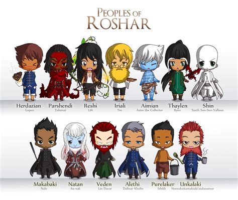 stormlight archive peoples  roshar herdazian parshendi reshi