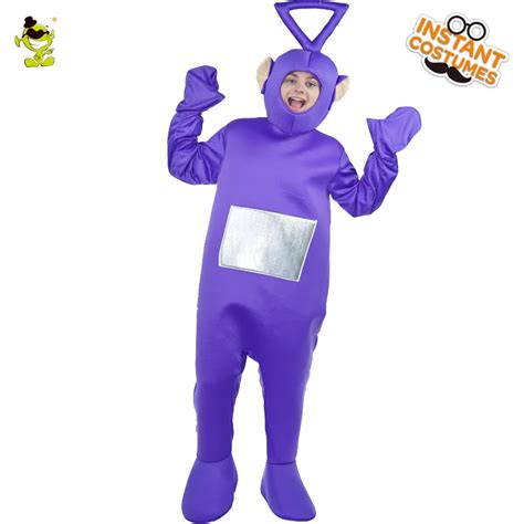 New Teletubbies Tinky Winky Costume Cartoon Mascot Role Play Movie