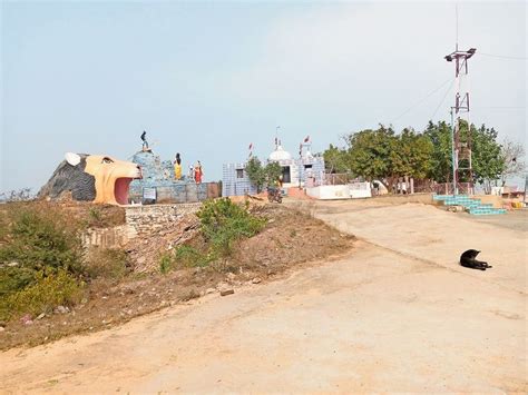 Durga Mata Temple Built On The Top Of A 155 Feet High Hill In Kutina A Symbol Of Faith