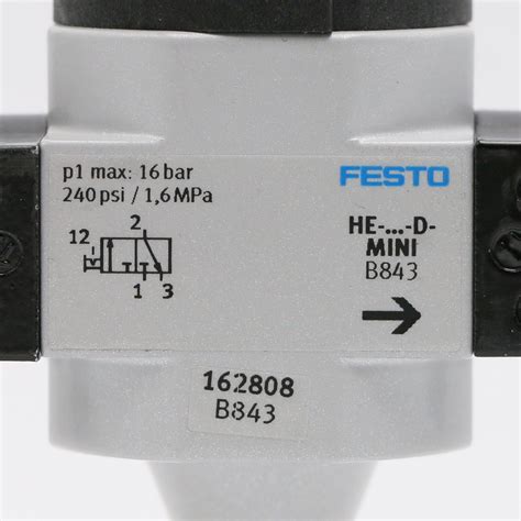 Festo Einschaltventil He D Mini Ebay