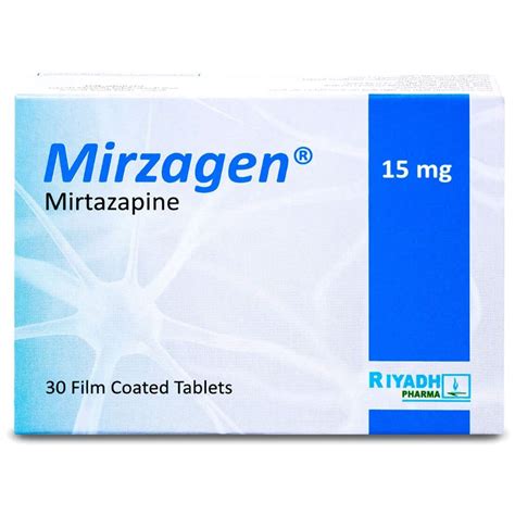 Mirzagen 15 mg Tablet 30pcs | Nahdi