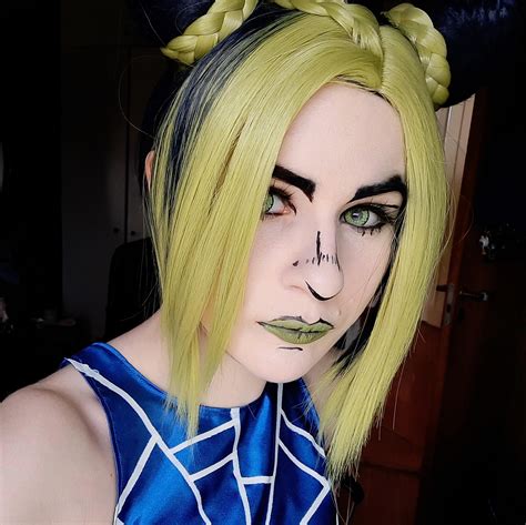 Did A Jolyne Cosplay Makeup Test Oc Rstardustcrusaders