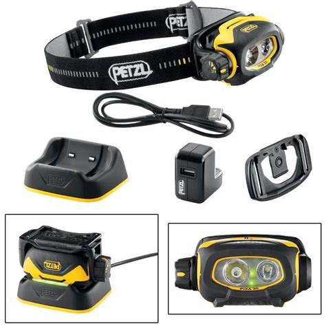 Lampe Frontale Petzl Pixa R Rechargeable Constant Lighting