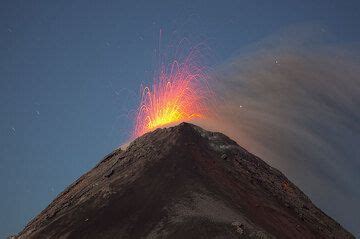 Fuego Volcano, Guatemala (Central America) - Facts & Information