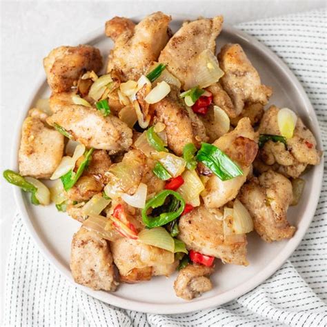 Chinese Salt And Pepper Chicken Recipe Recipe Cart