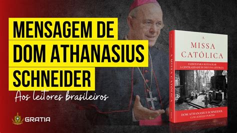 Livro A Missa Católica em Português Mensagem de Dom Athanasius