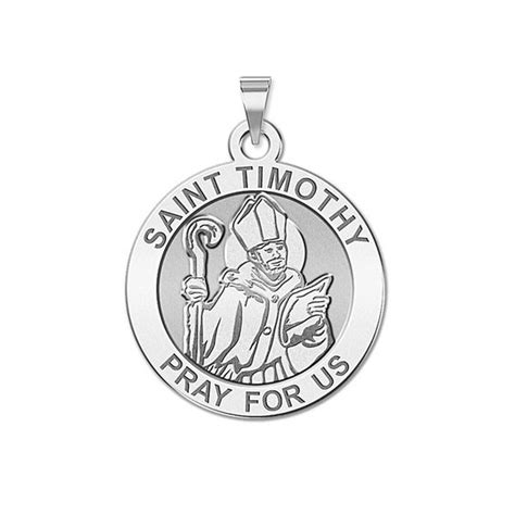 St Timothy Medal - Etsy